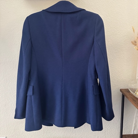 Akris Punto- Womens Navy Blue Jacket - Picture 3 of 3